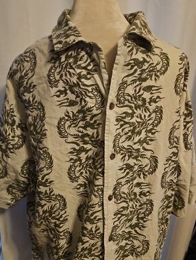 '90S Vintage Street Culture Dragon Shirt 2xl?